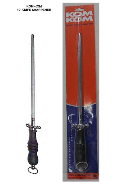 10" KOM-KOM KNIFE SHARPENER KN010 10" KOM-KOM KNIFE SHARPENER KN010